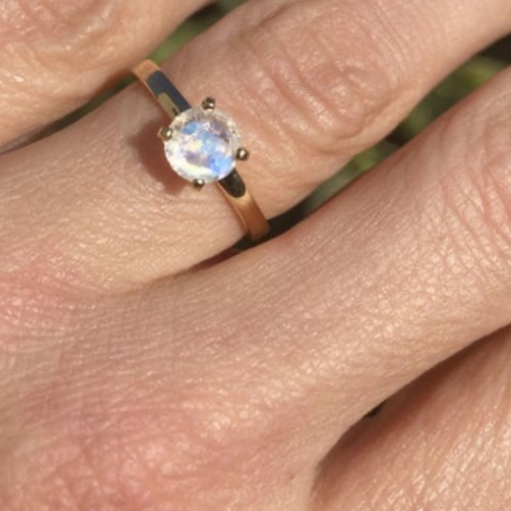 Moonstone ring